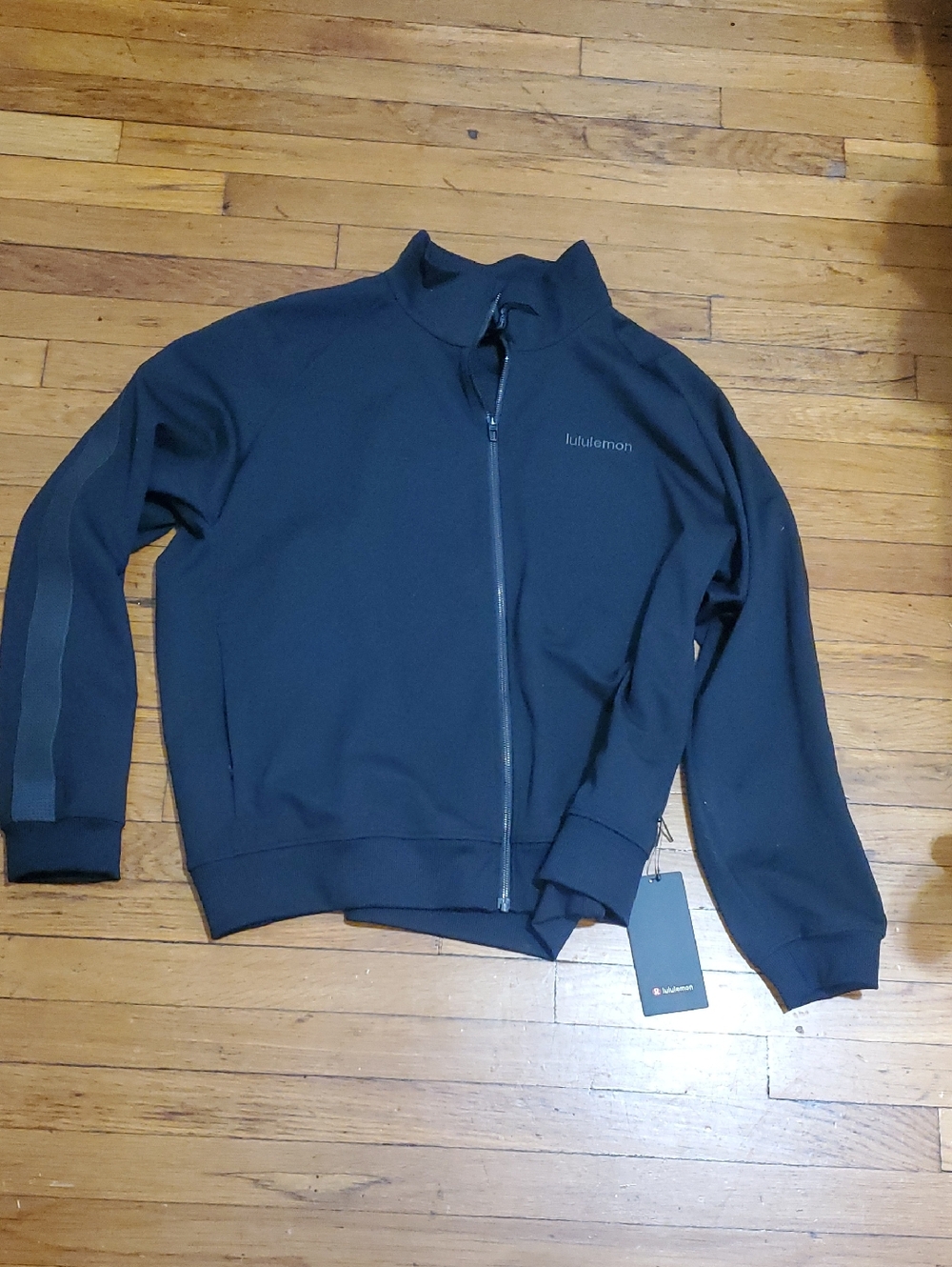lululemon athletica Men’s Dark Navy Zip-Up Sweater